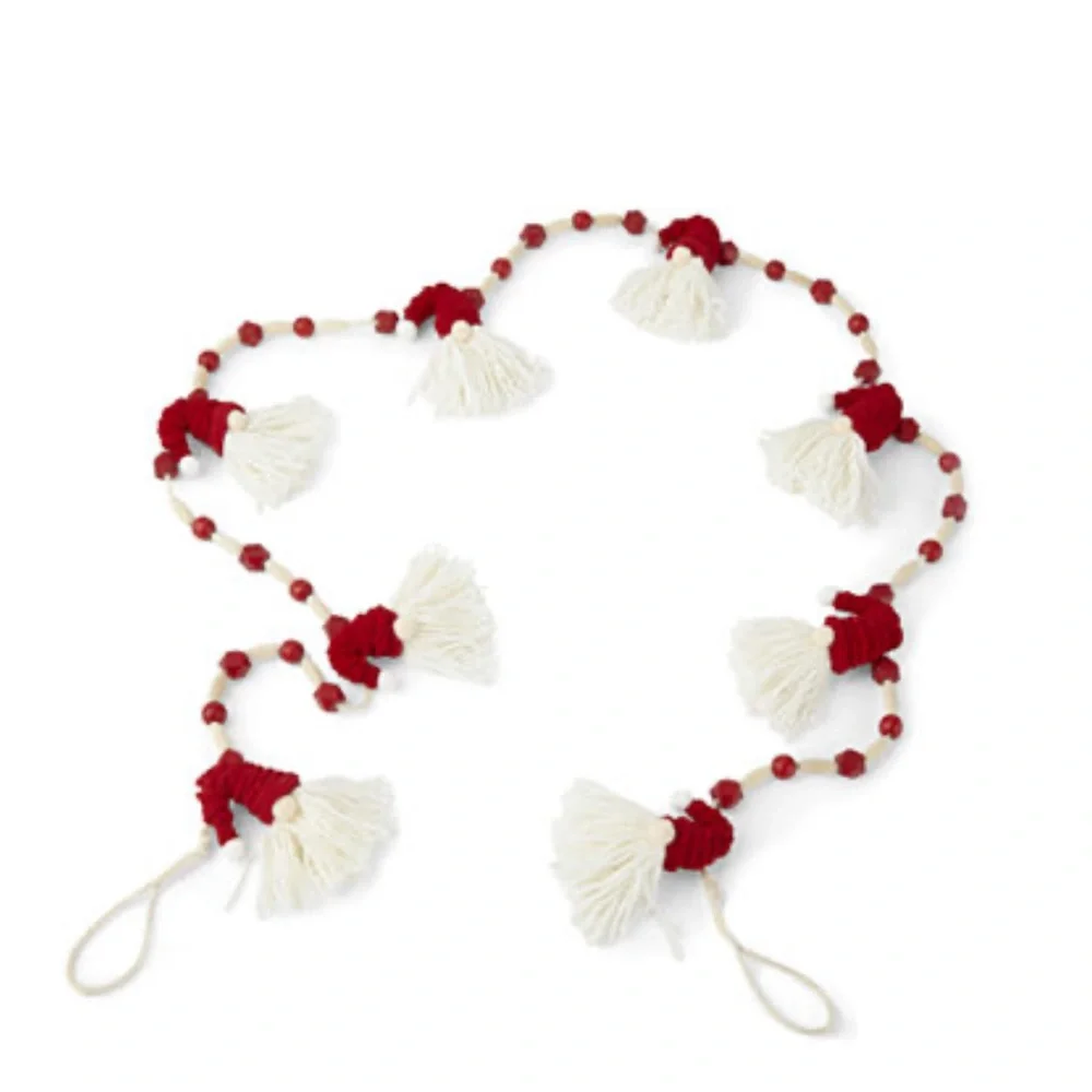 North Pole Trading Co.6' Gnome Christmas Garland